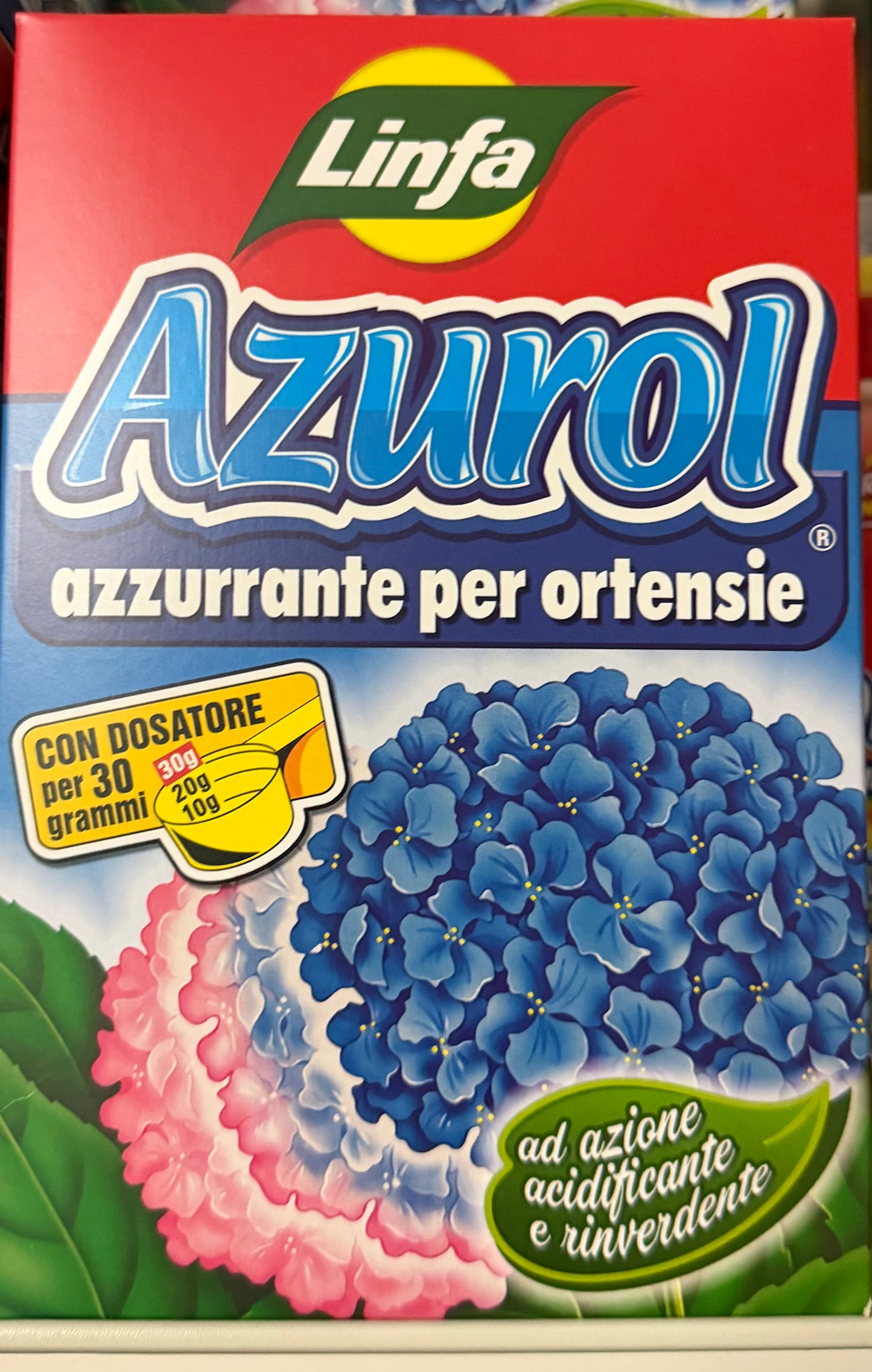 Azzurrante per ortensie