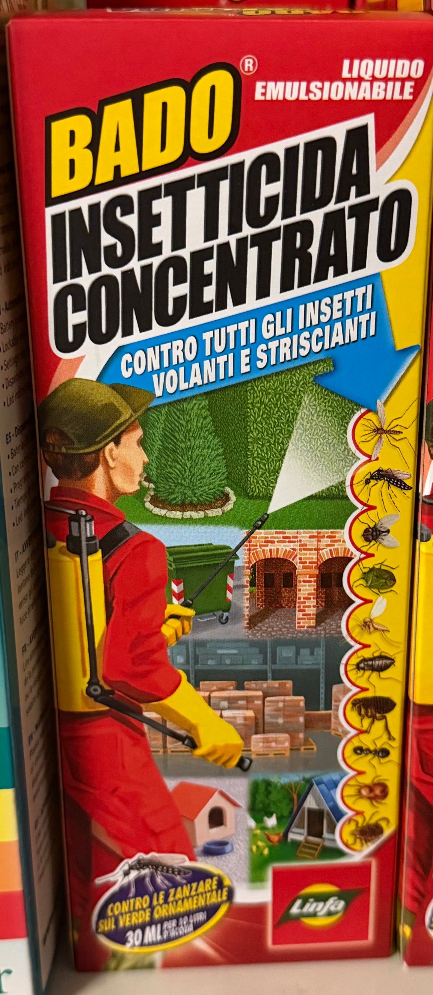 Insetticida concentrato