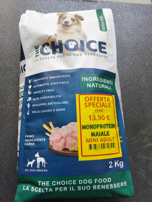 Crocchette cane monoproteiche